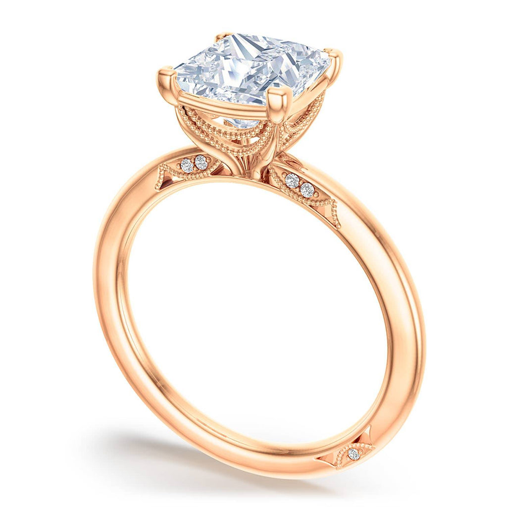 Princess Solitaire Engagement Ring – Sharif Fine Jewelers