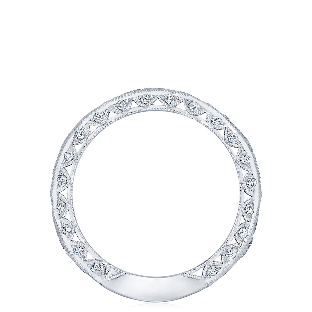 Twist with Diamond Accent Wedding Band