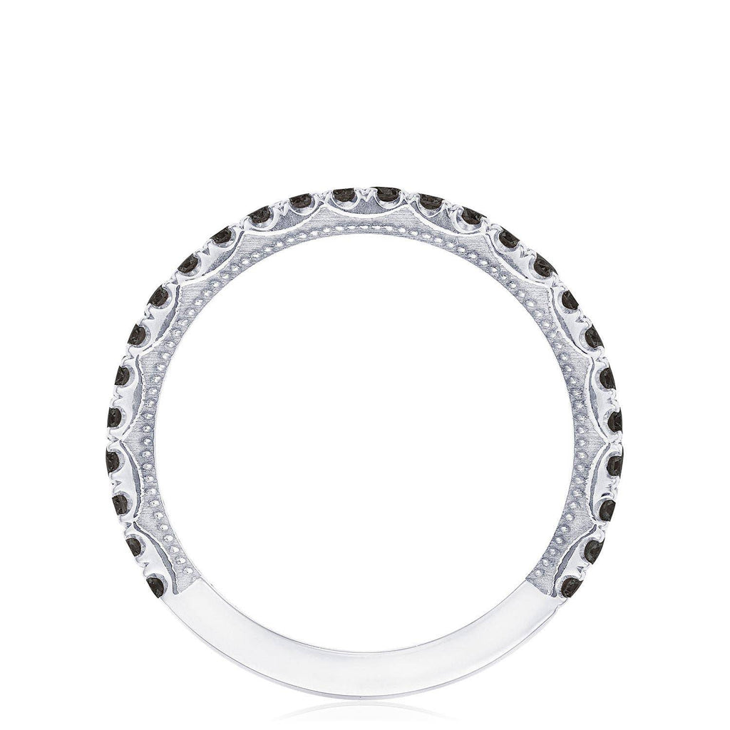 String of Black Diamonds Ring