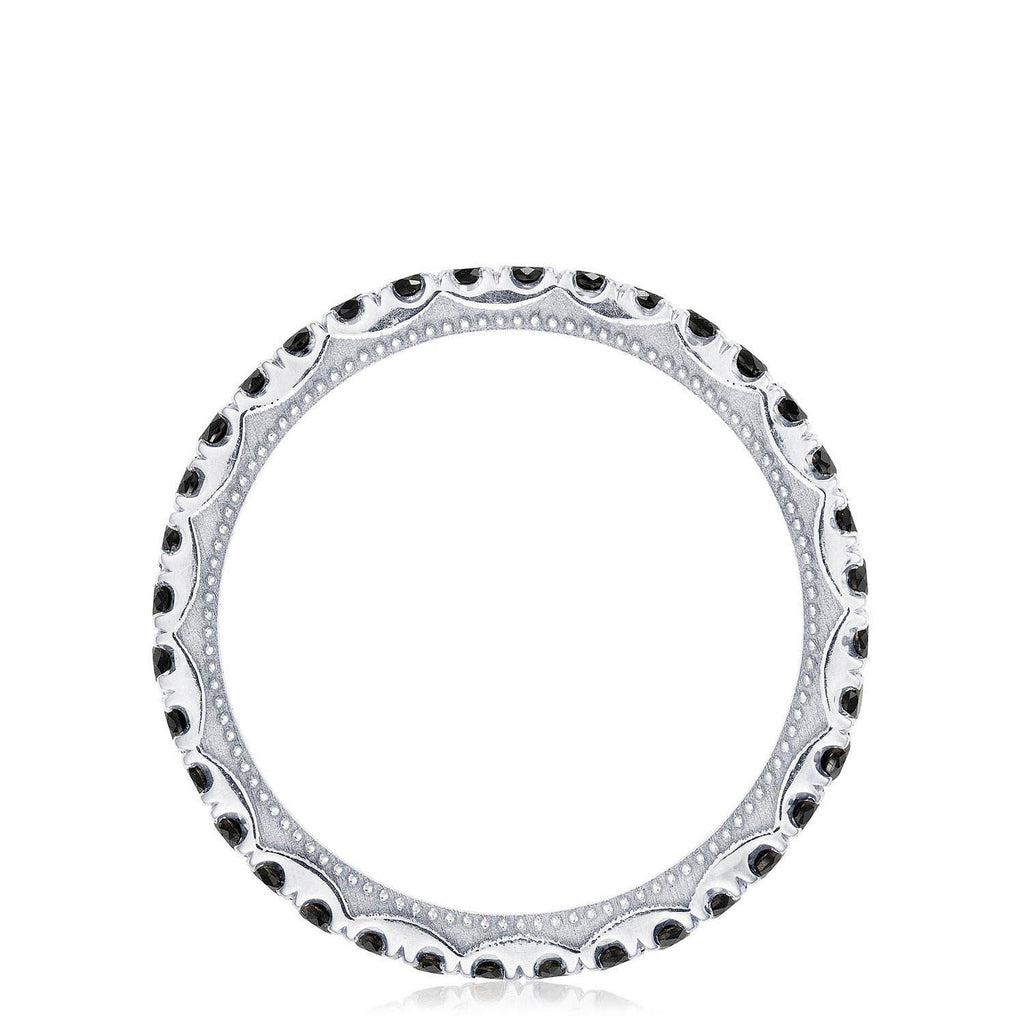 String of Black Diamonds Ring