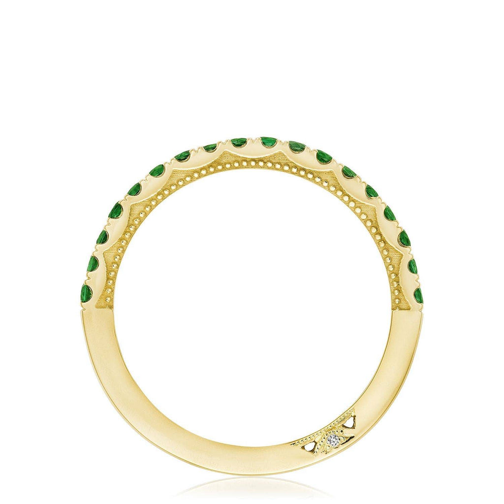 String of Emeralds Ring