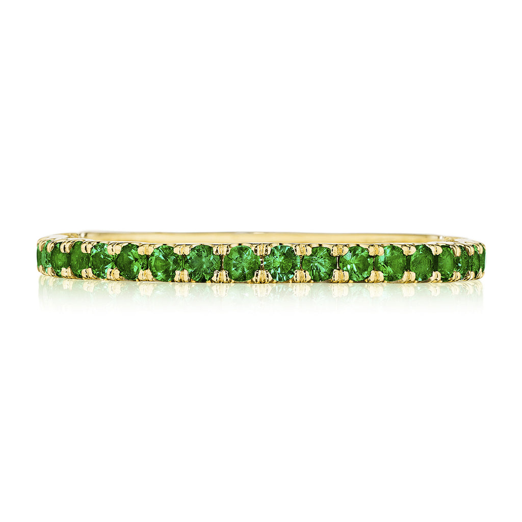 String of Emeralds Ring