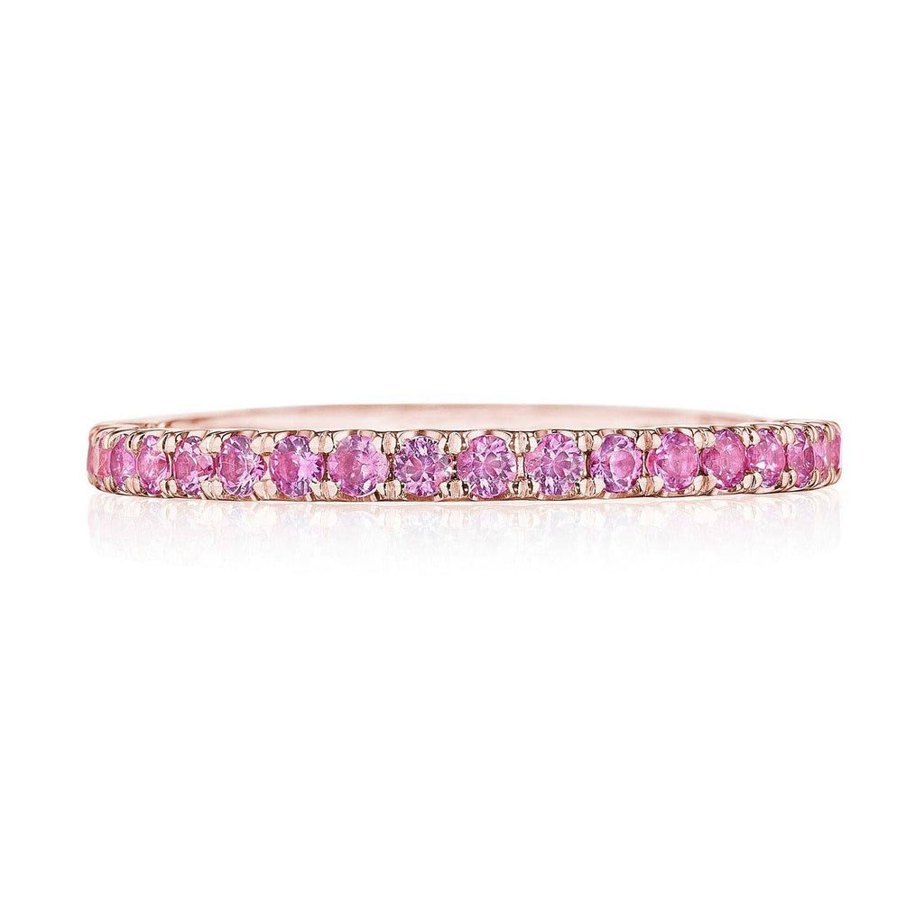String of Pink Sapphires Ring