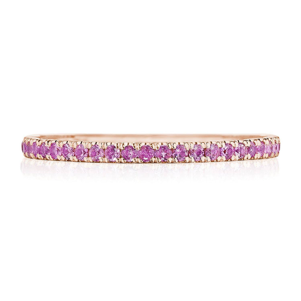 String of Pink Sapphires Ring
