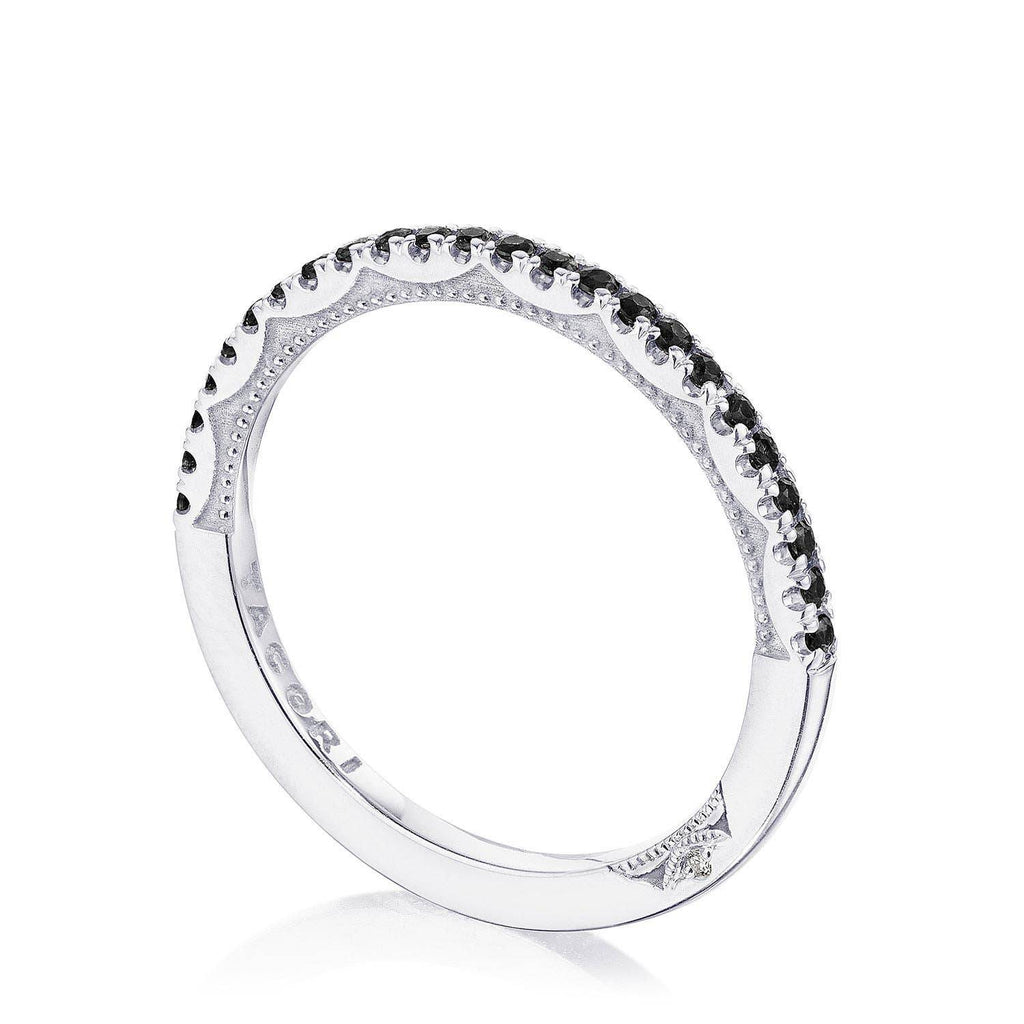 String of Black Diamonds Ring