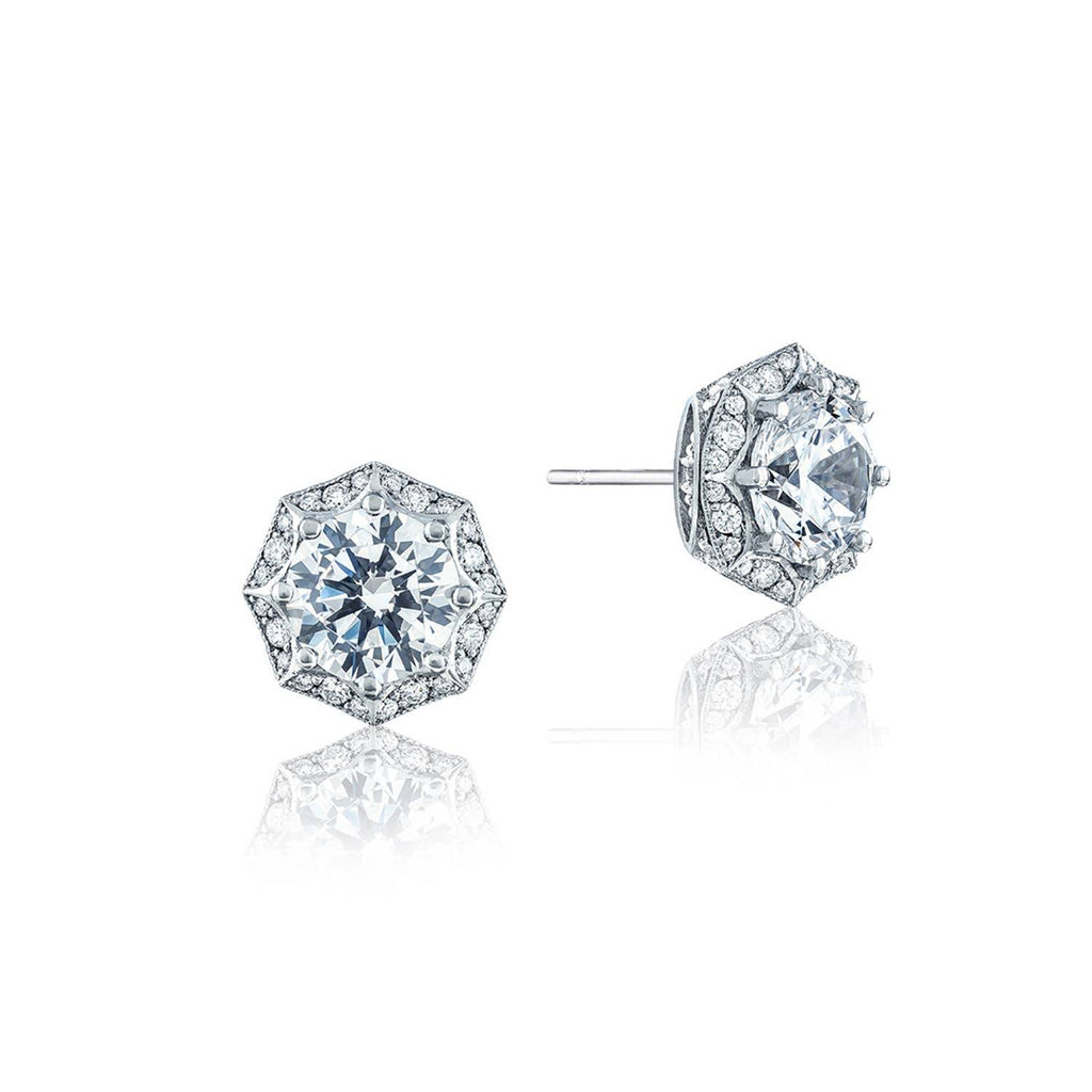 Art Deco Bloom Stud Earrings