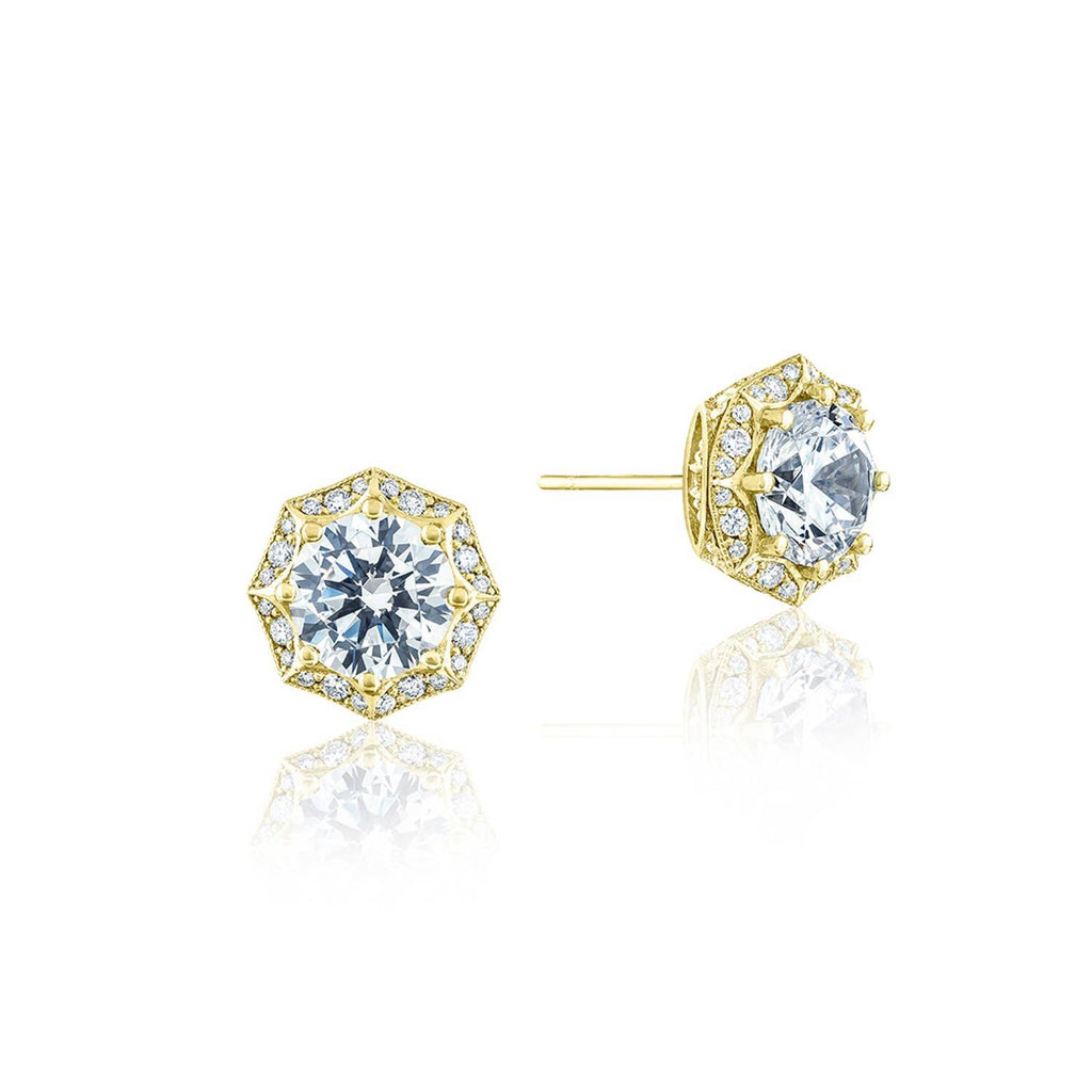Art Deco Bloom Stud Earrings