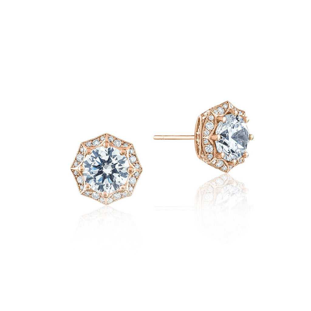 Art Deco Bloom Stud Earrings