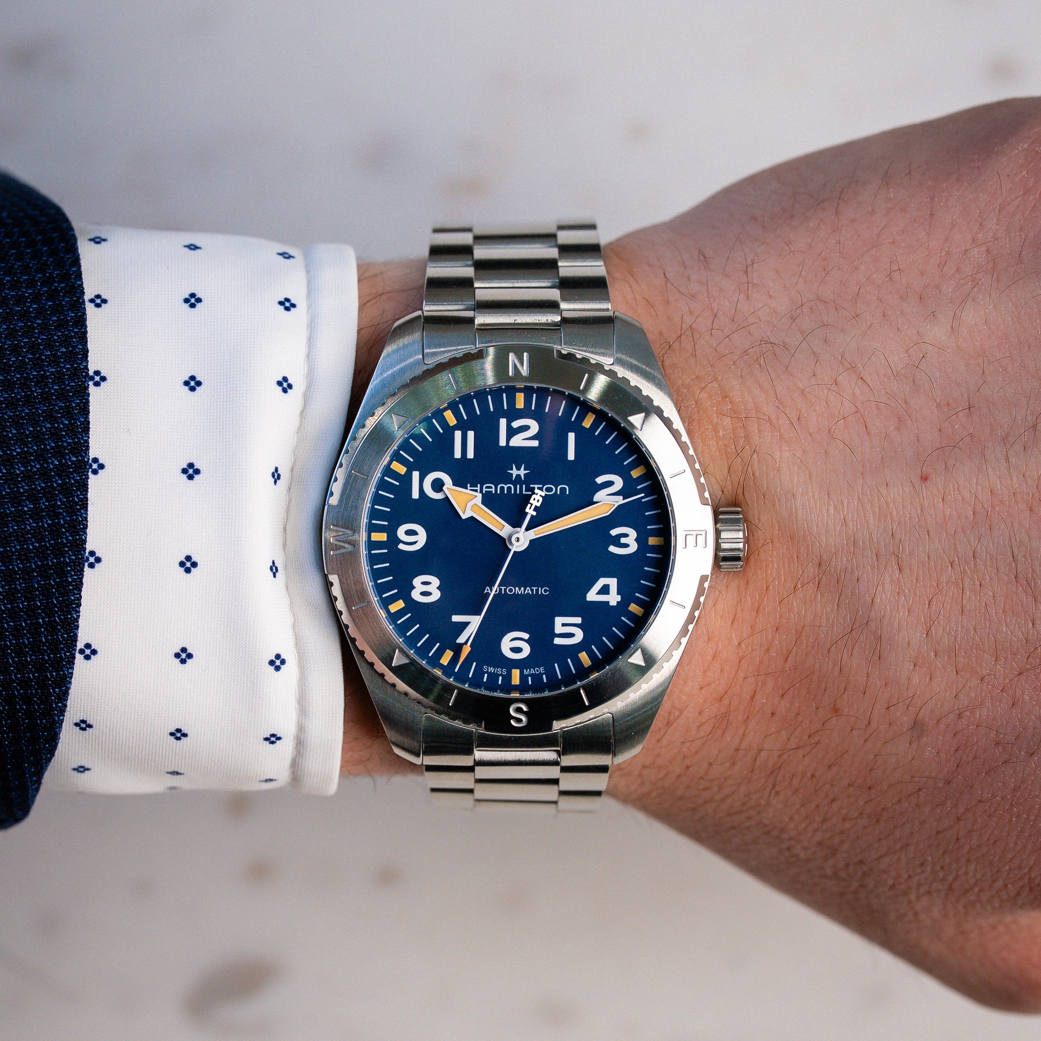 Hamilton FBI Expedition Auto 41MM Bundle – 1908 Limited Edition