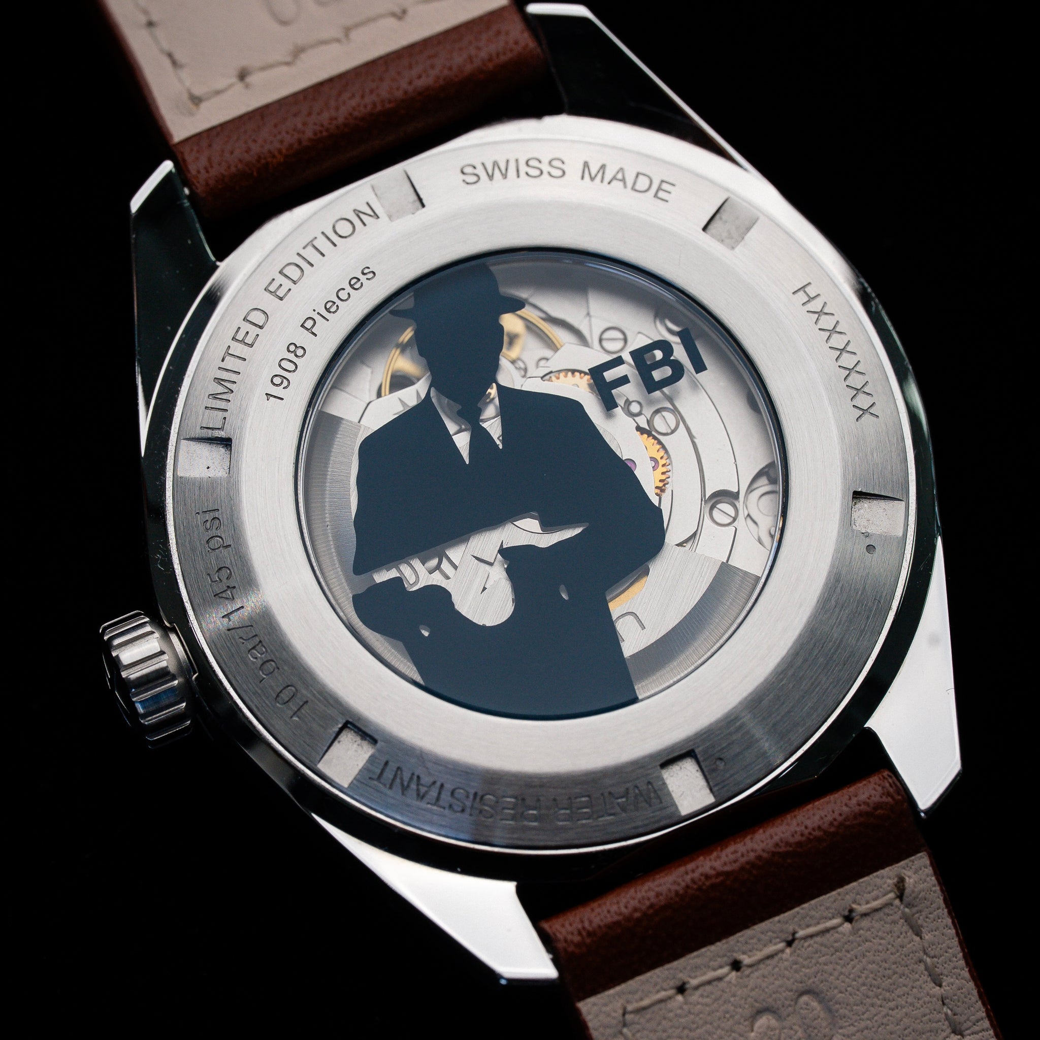 Hamilton FBI Expedition Auto 41MM Bundle – 1908 Limited Edition