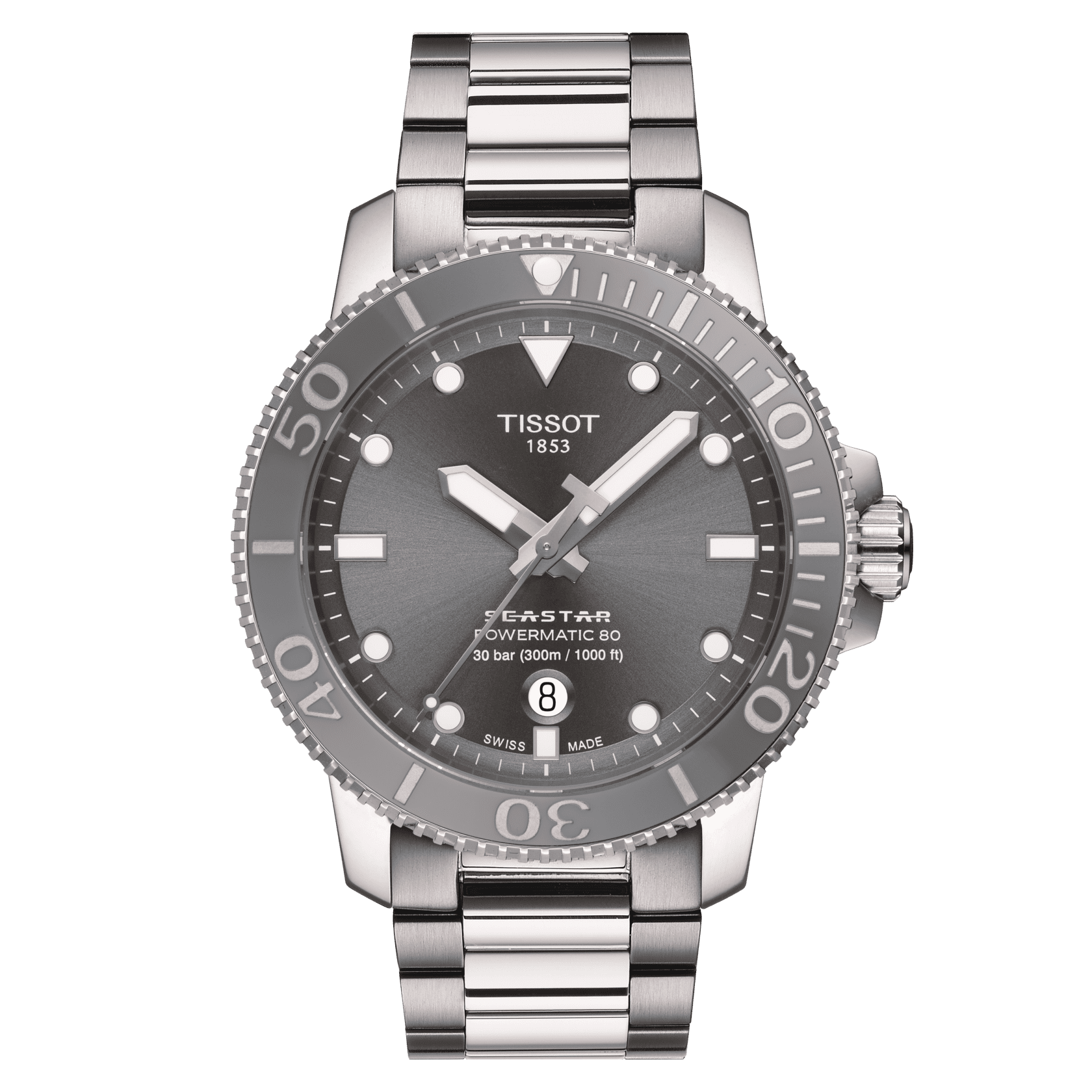 Tissot Seastar 1000 Powermatic 80 43MM – Sharif Fine Jewelers