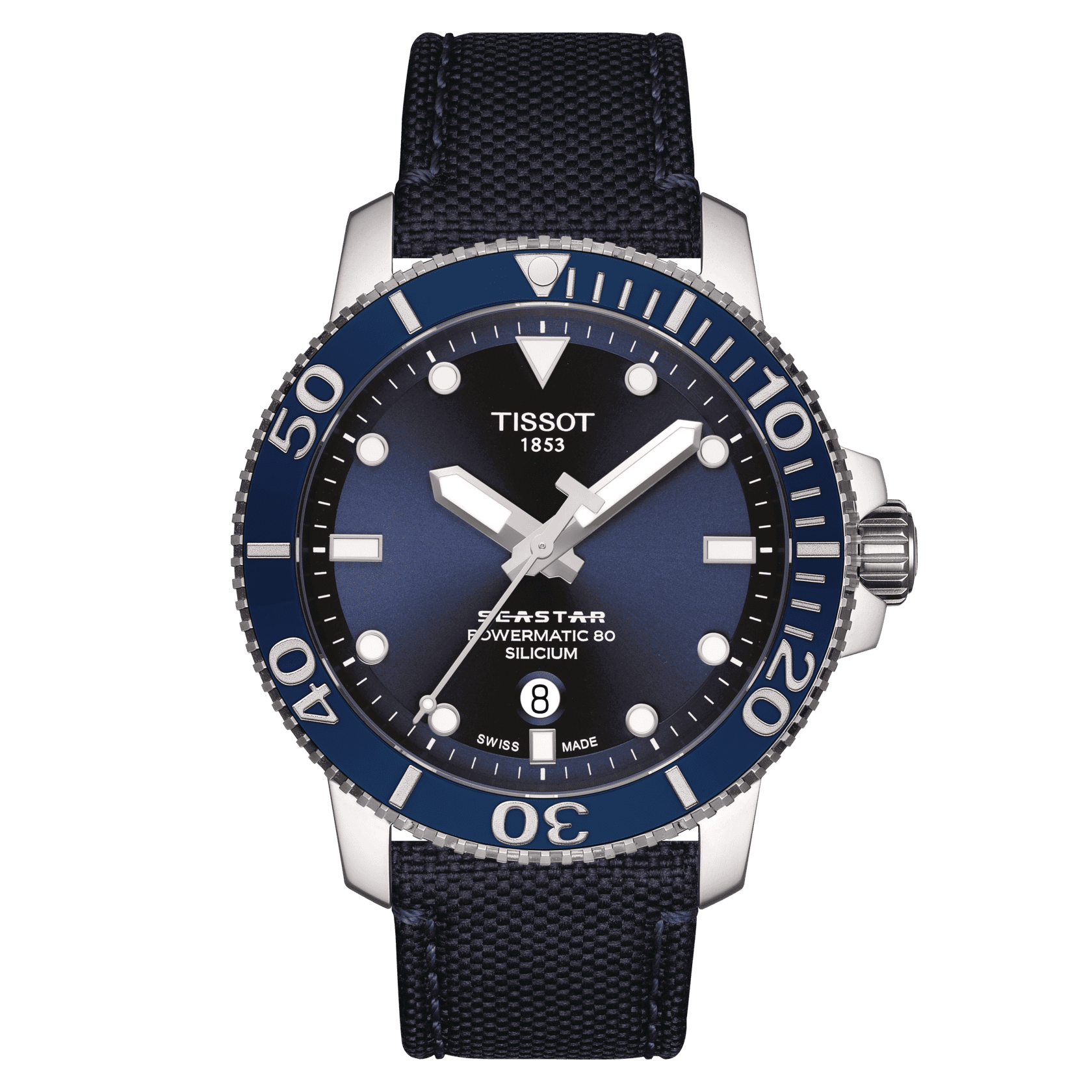 Tissot Seastar 1000 Powermatic 80 Silicium – Sharif Fine Jewelers