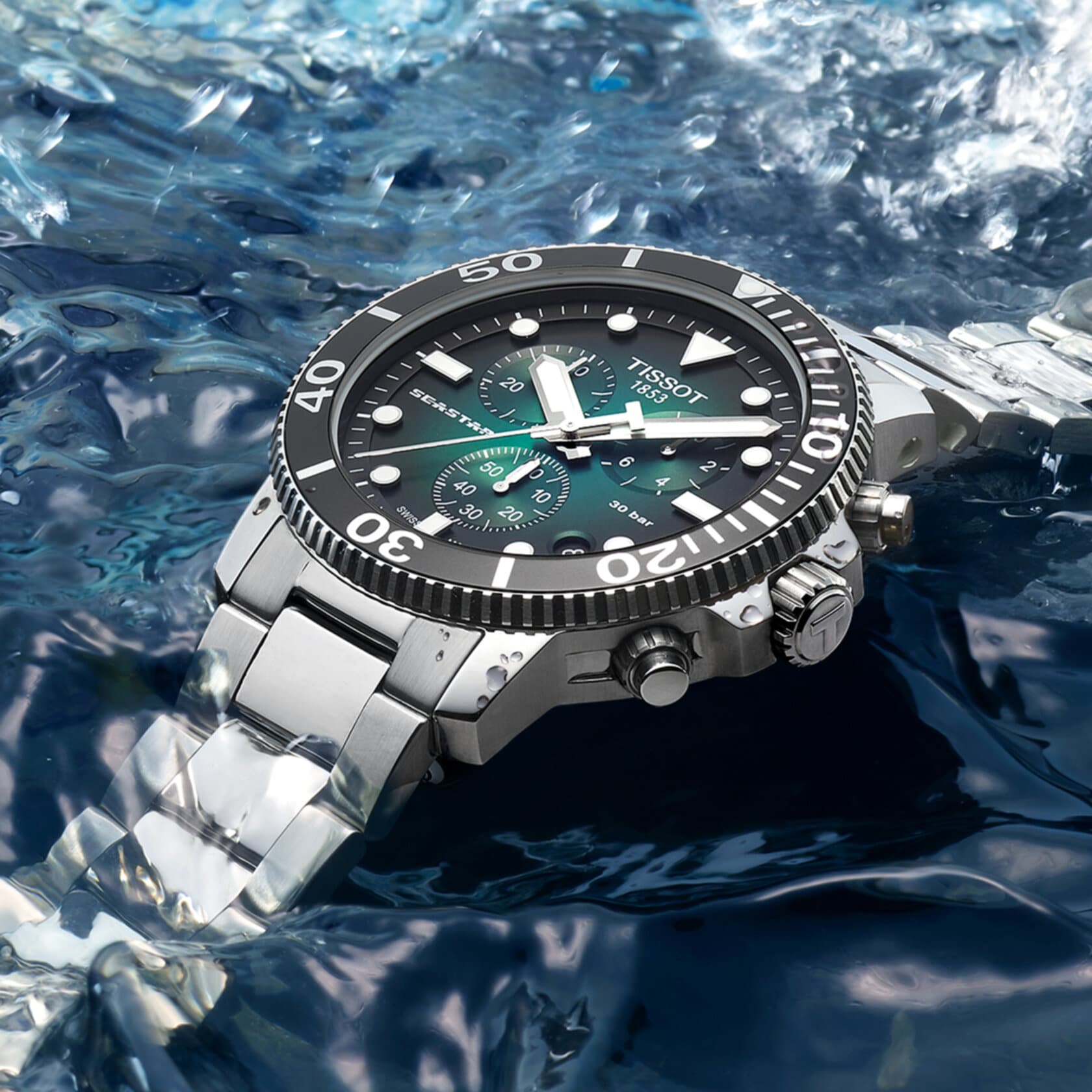 Tissot Seastar 1000 Quartz Chronograph 45.5MM – Sharif Fine Jewelers