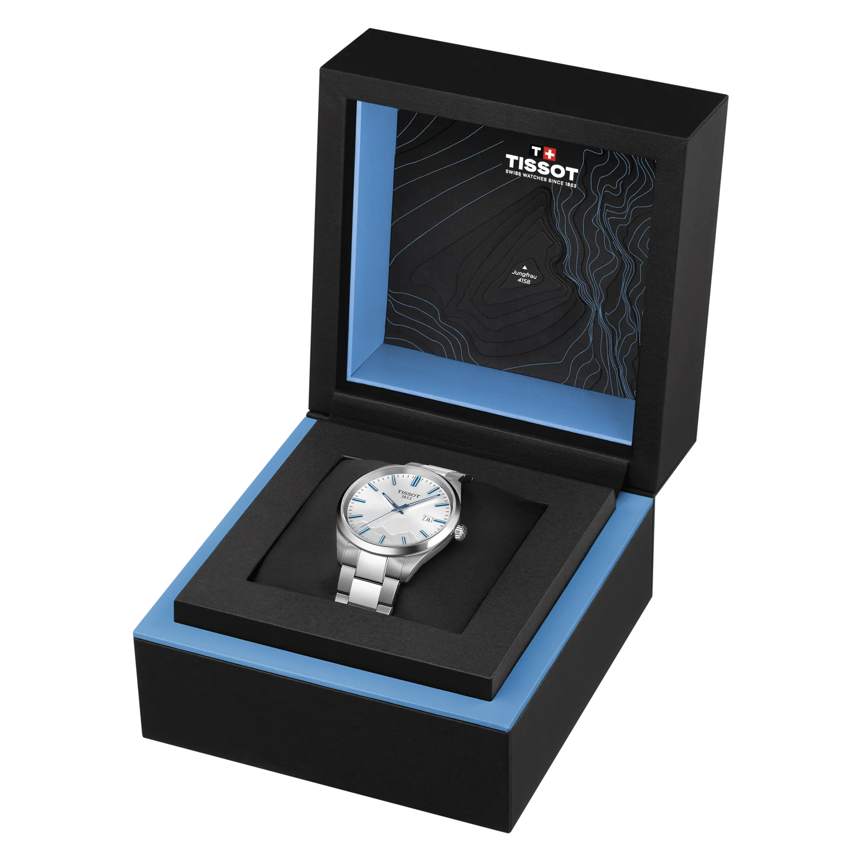Tissot PR 100 Jungfraubahn Quartz 40mm – Sharif Fine Jewelers