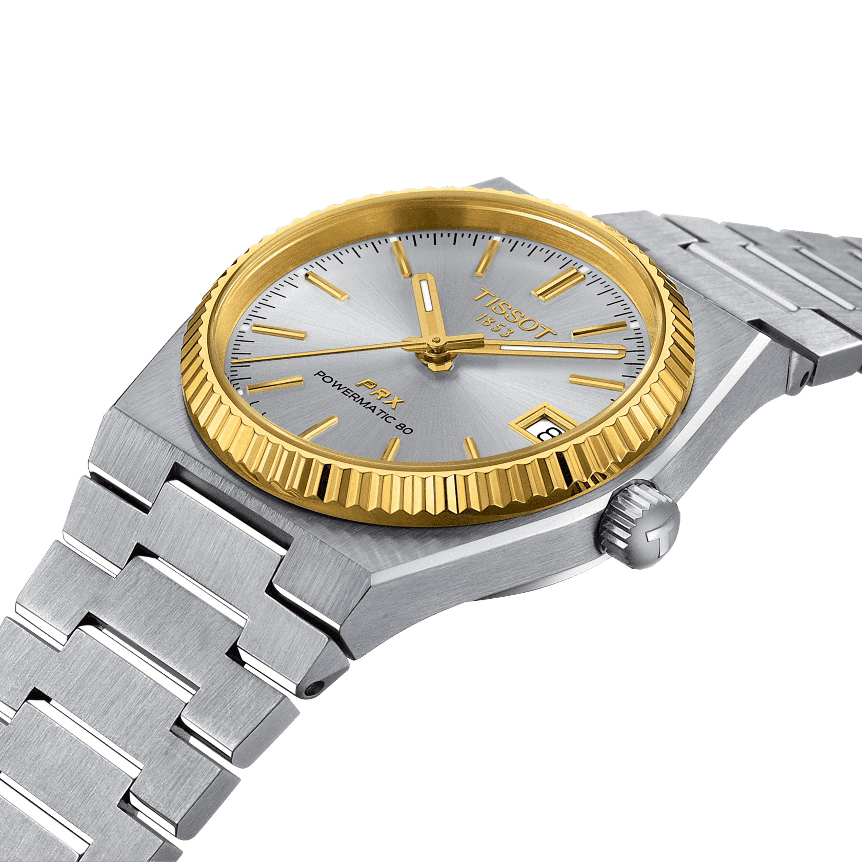 Tissot PRX Powermatic 80 35mm Steel and 18K Gold Bezel – Sharif