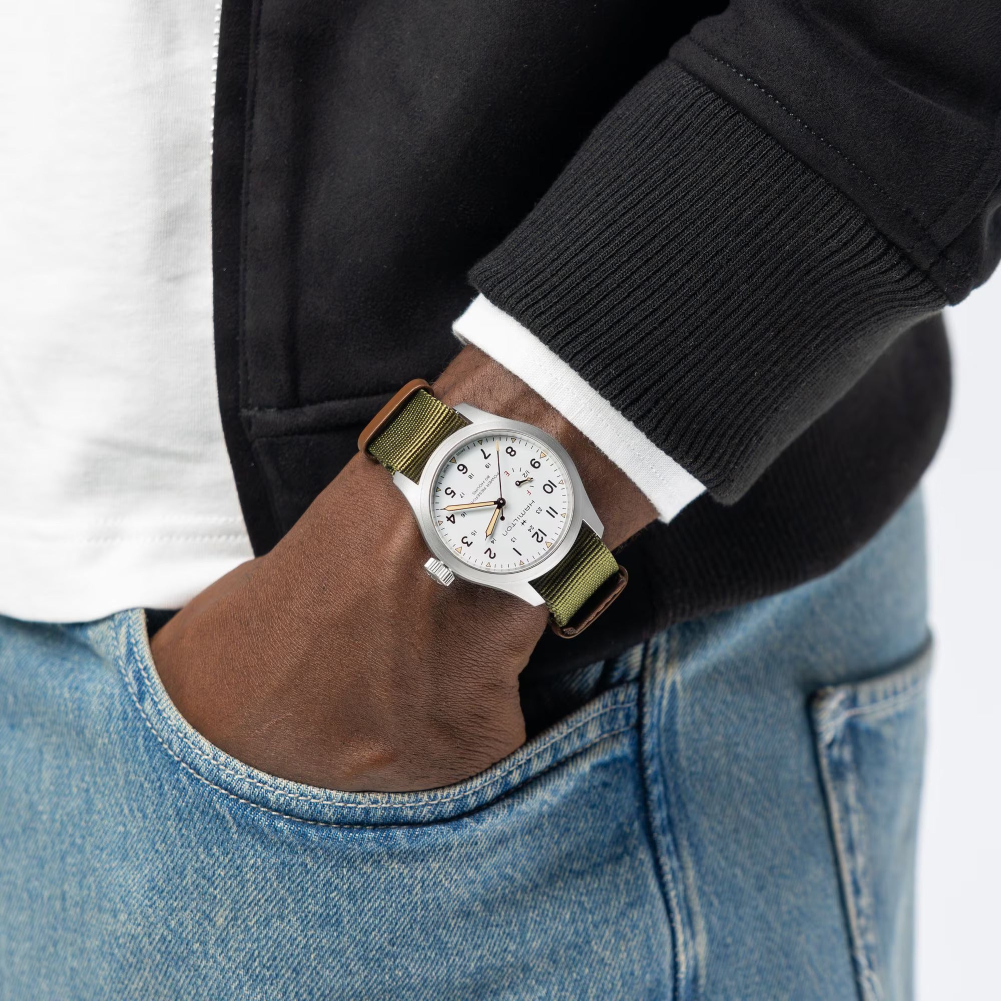 Khaki Field Mechanical Power Reserve Mechanical | 40mm | H69509910