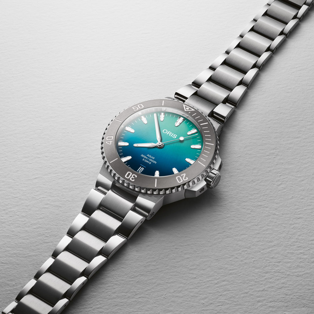 Oris Aquis Date Great Barrier Reef Limited Edition IV Stainless