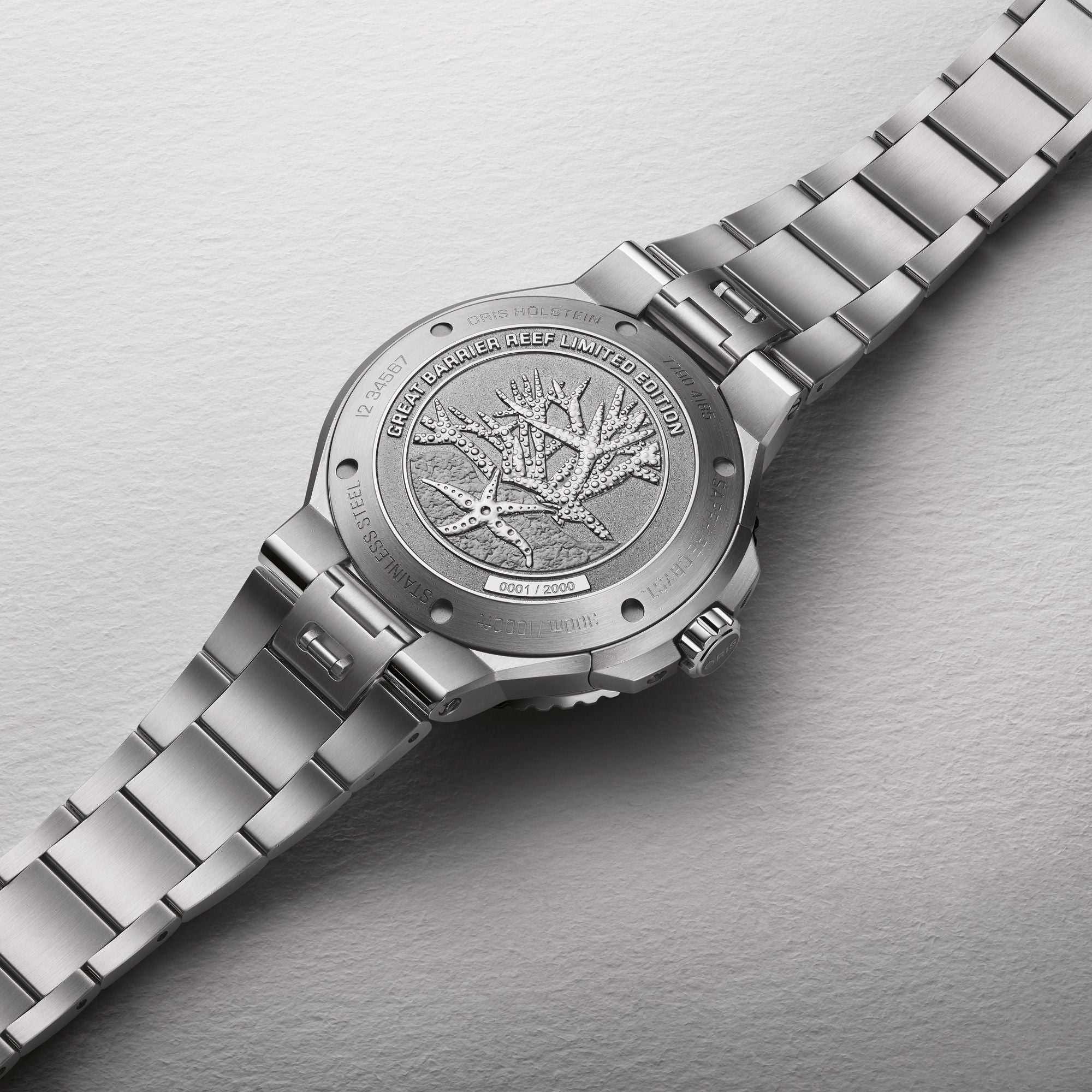 Oris Aquis Date Great Barrier Reef Limited Edition IV Stainless