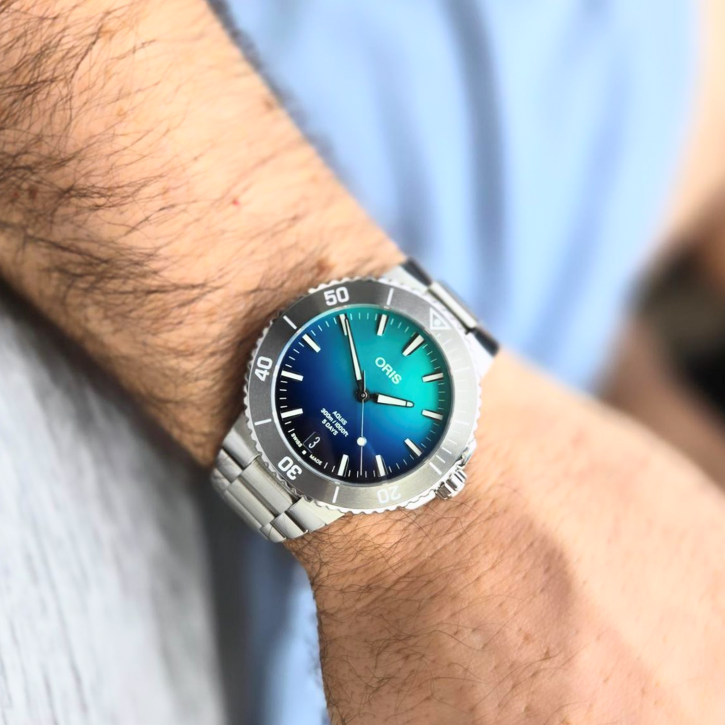 Oris Aquis Date Great Barrier Reef Limited Edition IV Stainless