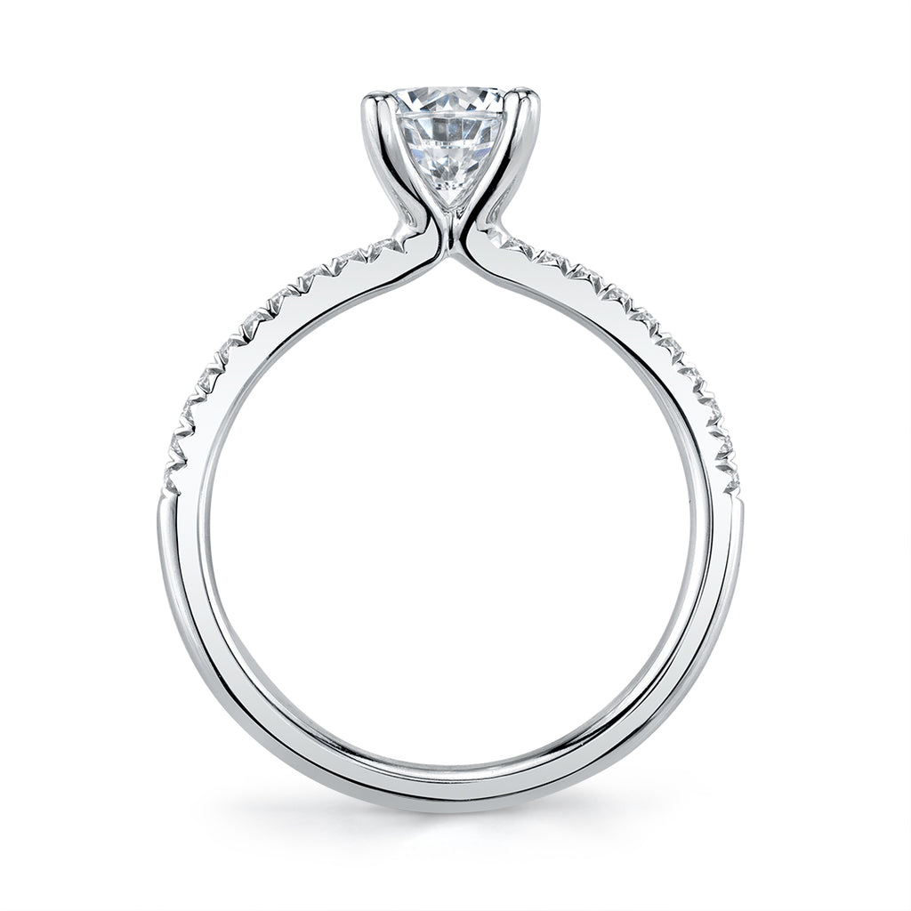 Oval Cut Classic Engagement Ring - Adorlee