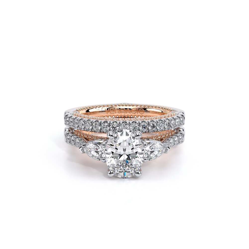 Couture-0470ps-14k Two Tone Oval