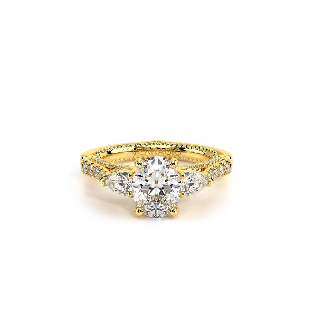 Couture-0470ps-14k Yellow Gold Oval