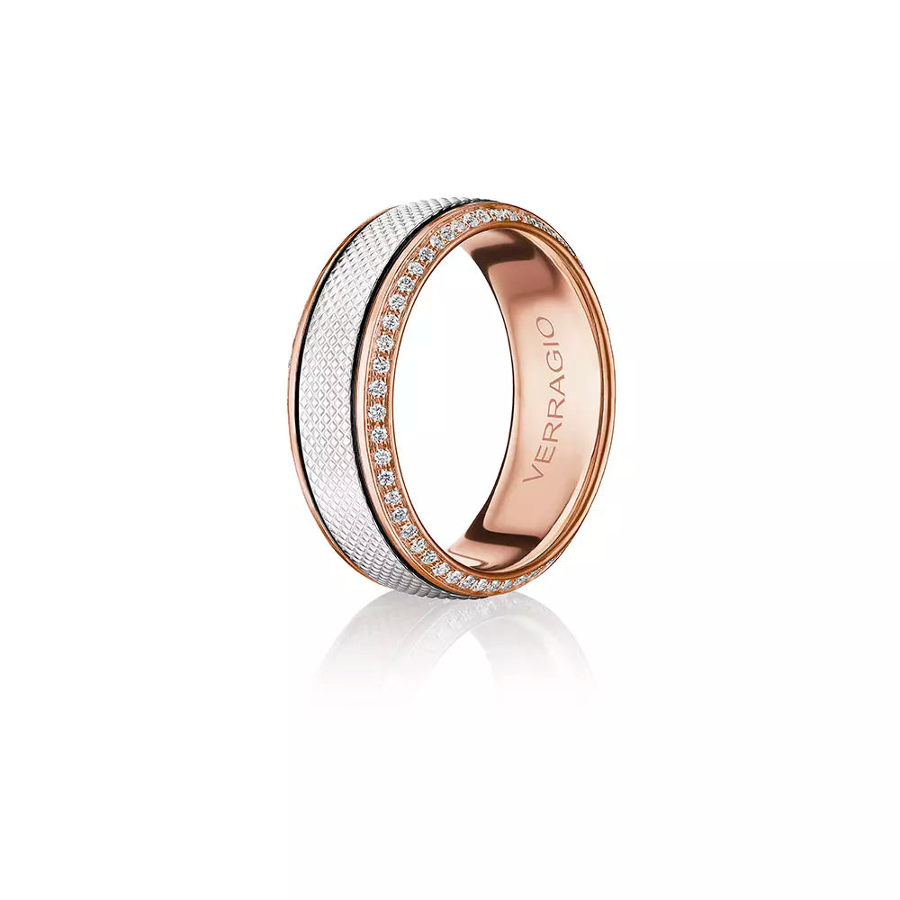 VWD-8913-14K Two Tone - White/Rose Gold