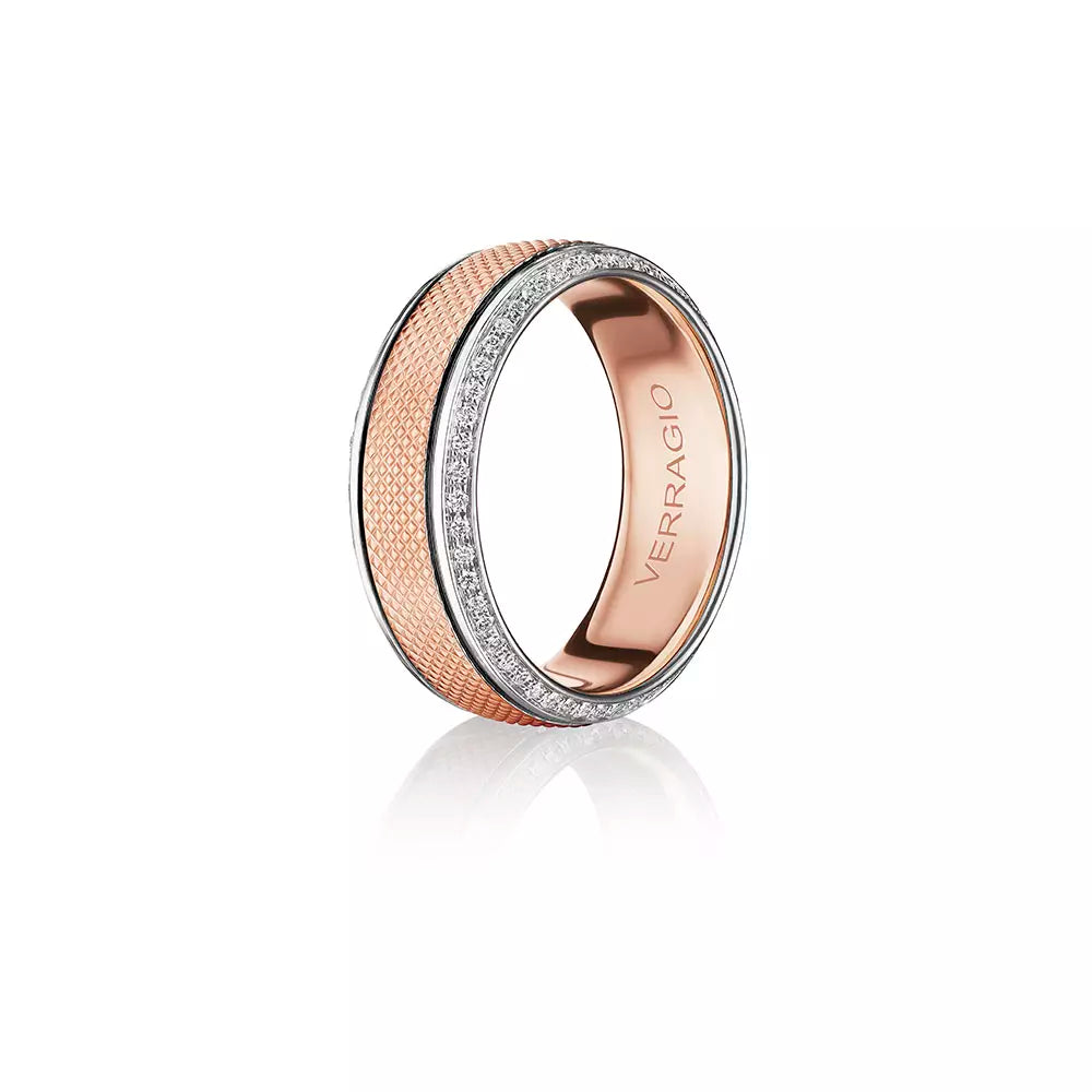 VWD-8913-14K Two Tone - Rose/White Gold