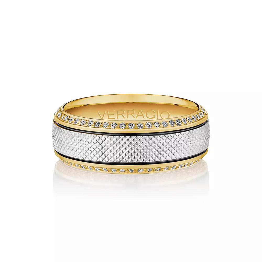 VWD-8913-14K Two Tone - White/Yellow Gold